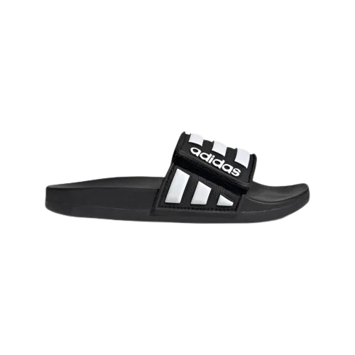 Adidas Adilette Comfort Adjustable Slides - Kids - Black