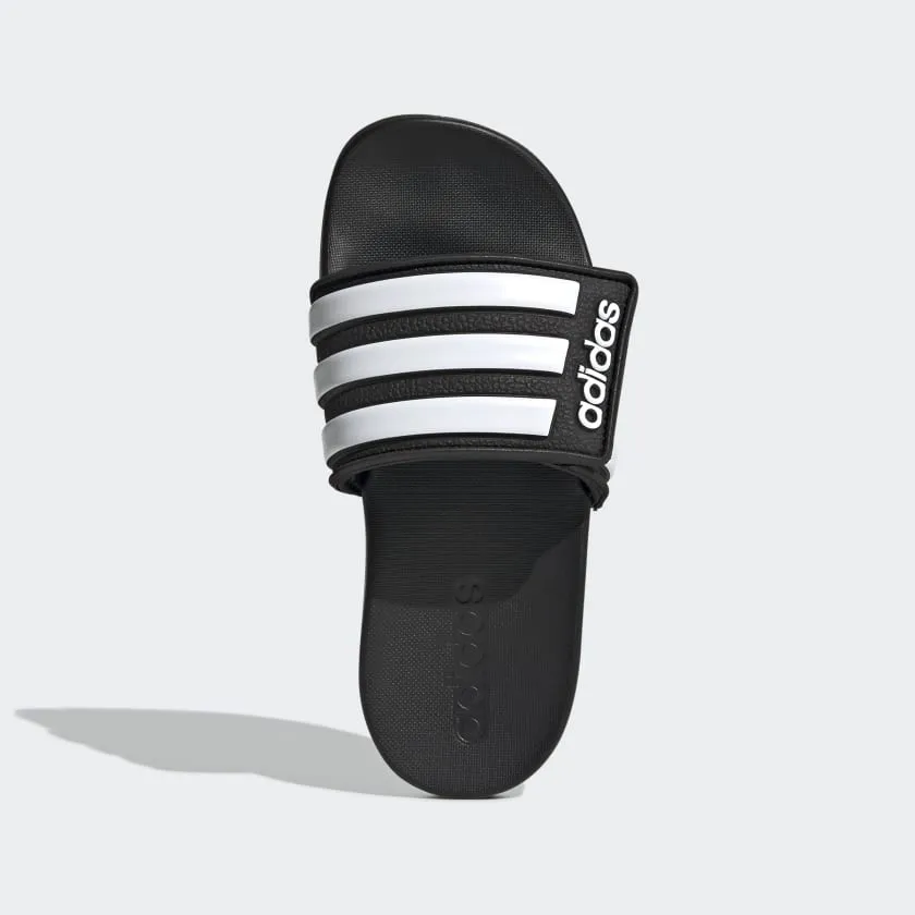 Adidas Adilette Comfort Adjustable Slides - Kids - Black