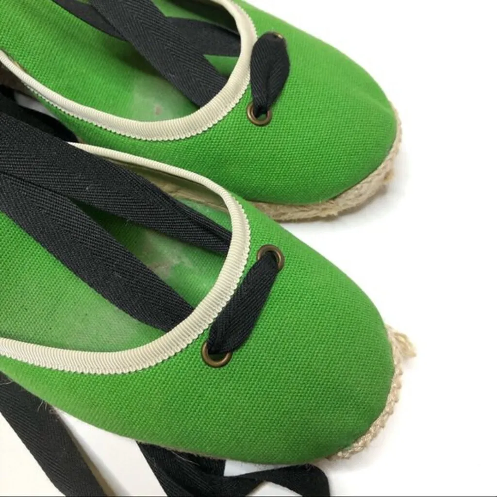 J Crew Carolyn Espadrille Wedges - Size 8