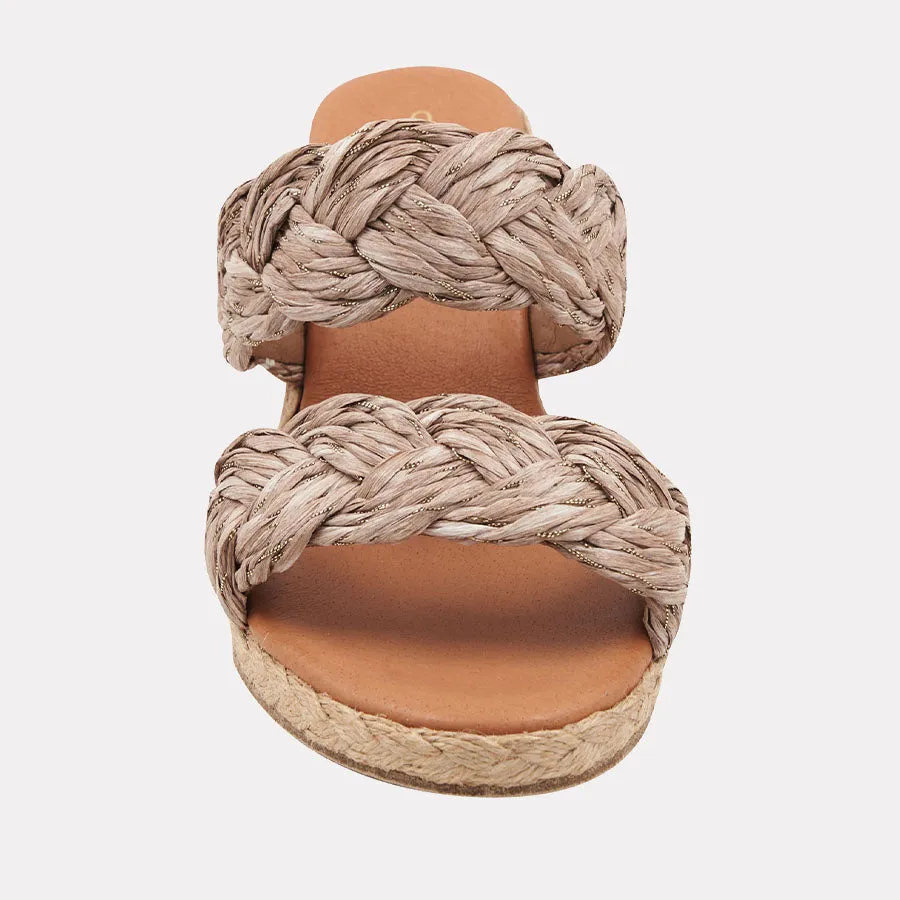 Nori Raffia Espadrille Wedge