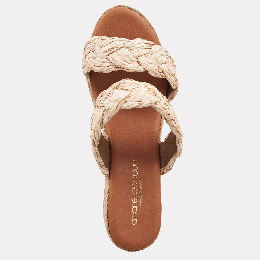 Nori Raffia Espadrille Wedge