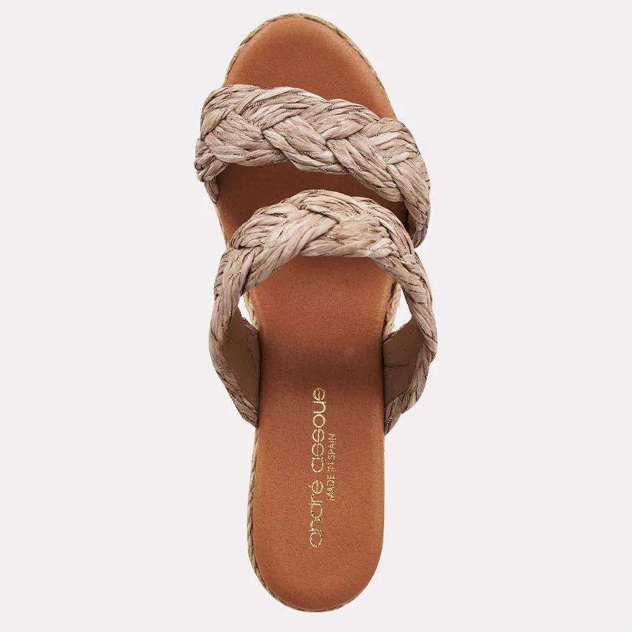 Nori Raffia Espadrille Wedge