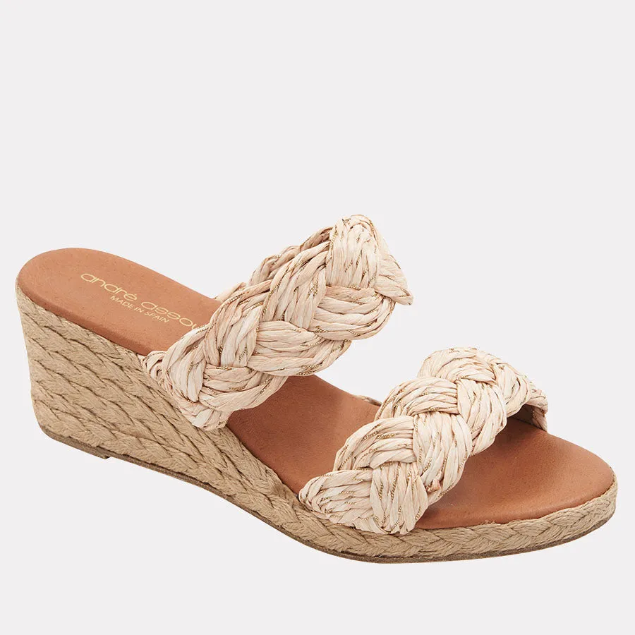 Nori Raffia Espadrille Wedge