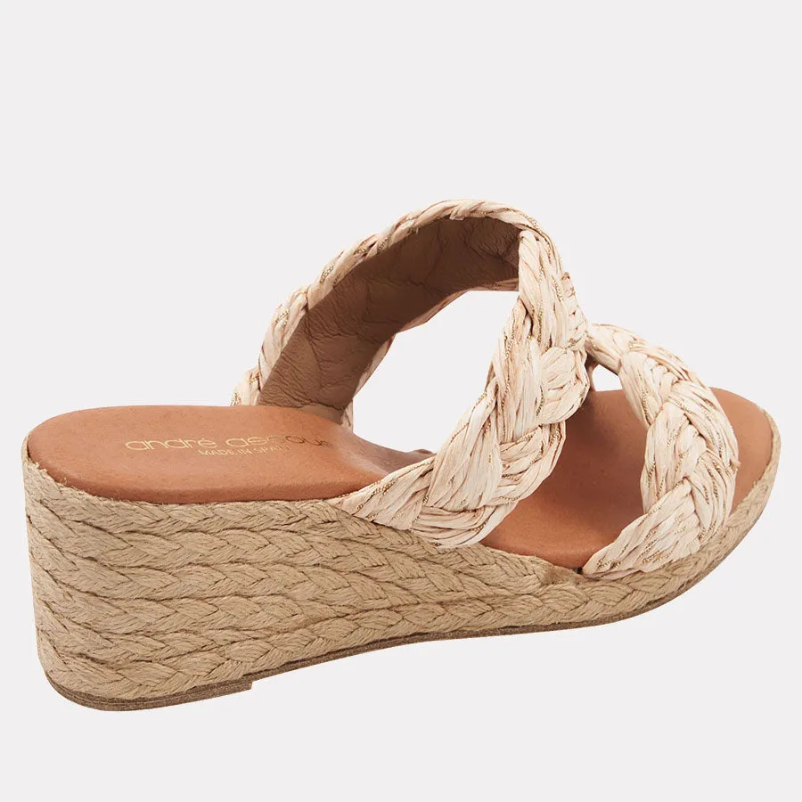Nori Raffia Espadrille Wedge