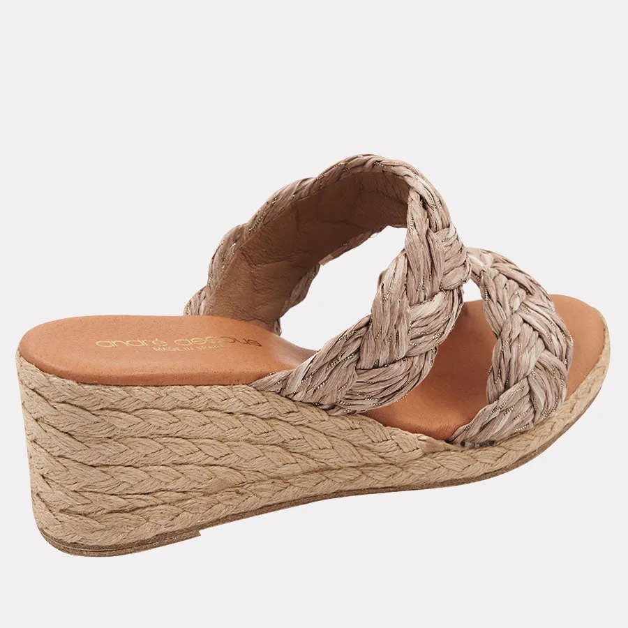Nori Raffia Espadrille Wedge