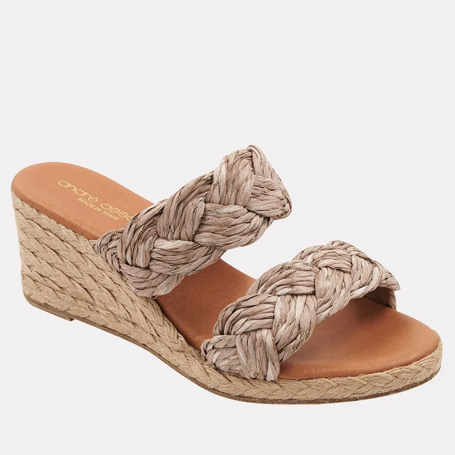 Nori Raffia Espadrille Wedge