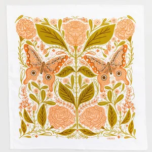 Vintage Butterfly Tea Towel
